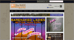 Desktop Screenshot of 981theriver.com